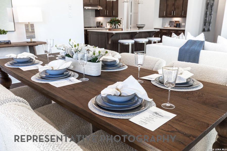 Furnished interior view inside a new home in Mayfair, New Braunfels (Image 43).