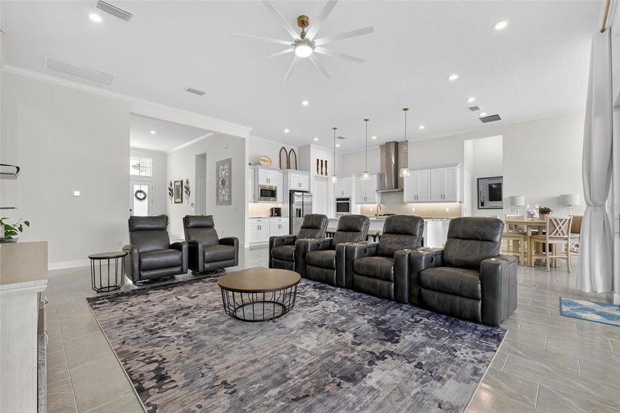 Furnished interior view inside a new home in , Apollo Beach (Image 39).