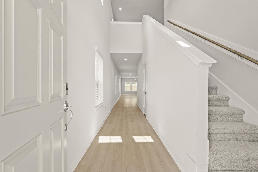 Spacious, unfurnished interior of a new home in Maple Woods, Hockley (Image 20). Spacious, unfurnished interior of a new home in Maple Woods, Hockley (Image 20).