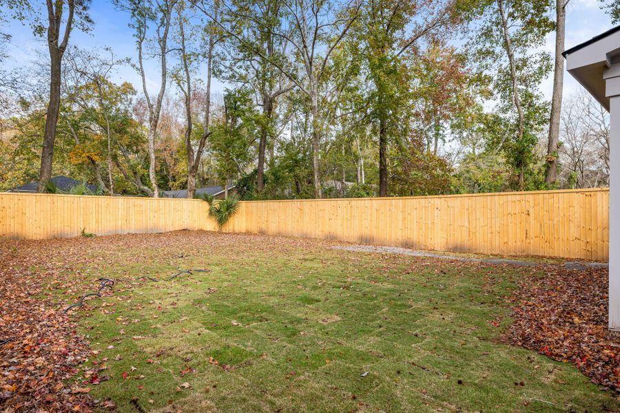Exterior details and patio area of a home in , Charleston (Image 4). Exterior details and patio area of a home in , Charleston (Image 4).
