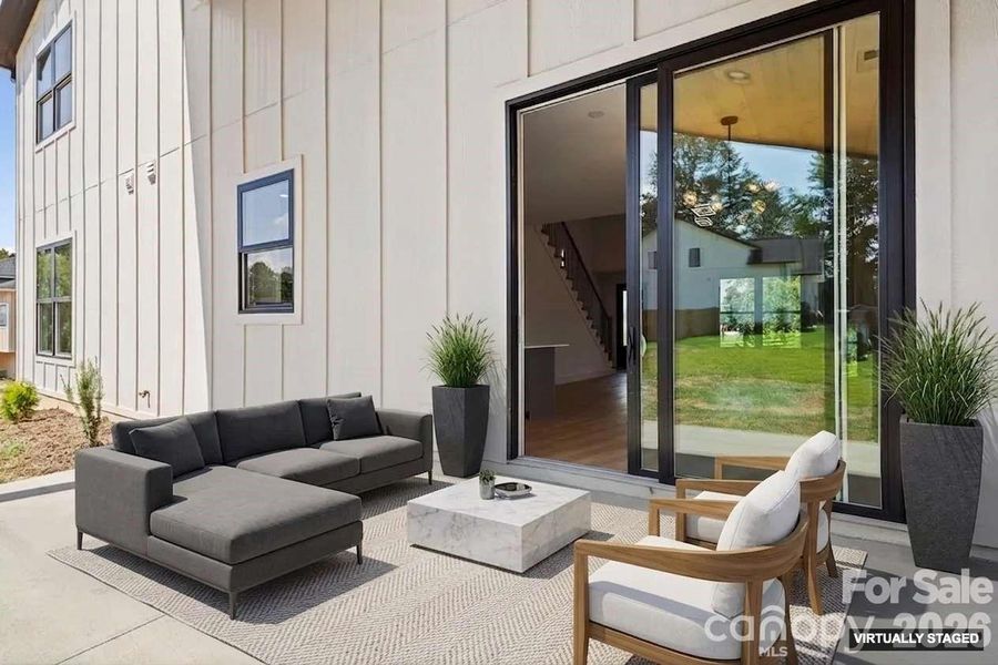 Exterior details and patio area of a home in , Flat Rock (Image 27). Exterior details and patio area of a home in , Flat Rock (Image 27).