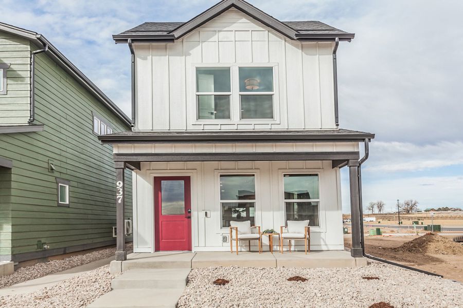Image 34 representing the Magnolia by Hartford Homes in Prairie Song, Windsor, CO.