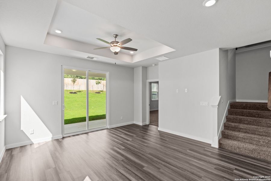 Spacious, unfurnished interior of a new home in The Meadows at Hunters Ranch, San Antonio (Image 25).