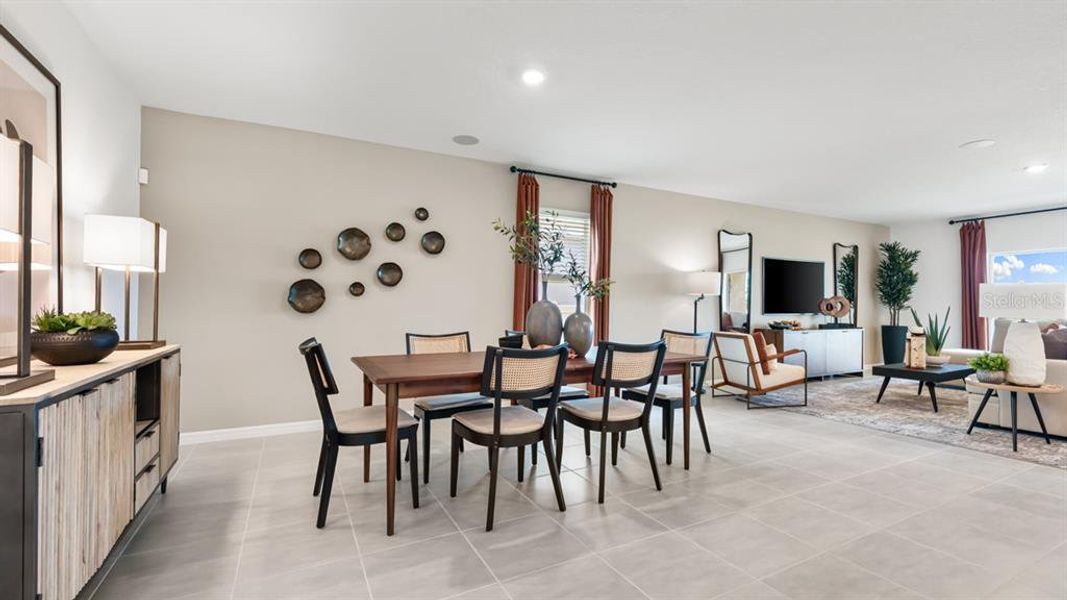 Furnished interior view inside a new home in Firethorn, Parrish (Image 24).