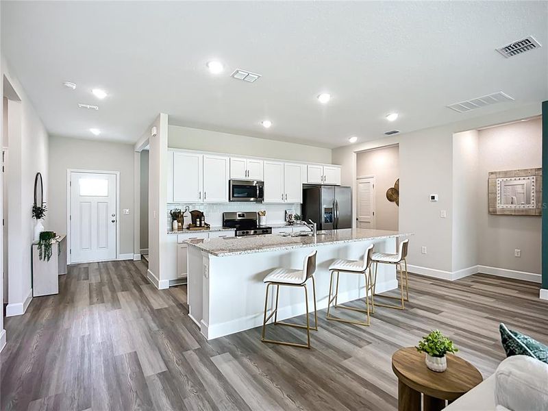 Furnished interior view inside a new home in , North Port (Image 16).