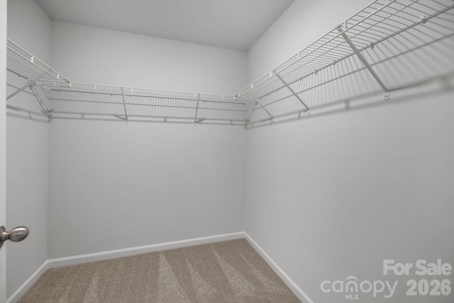 Spacious, unfurnished interior of a new home in Townes at Ribbon Walk, Charlotte (Image 19).