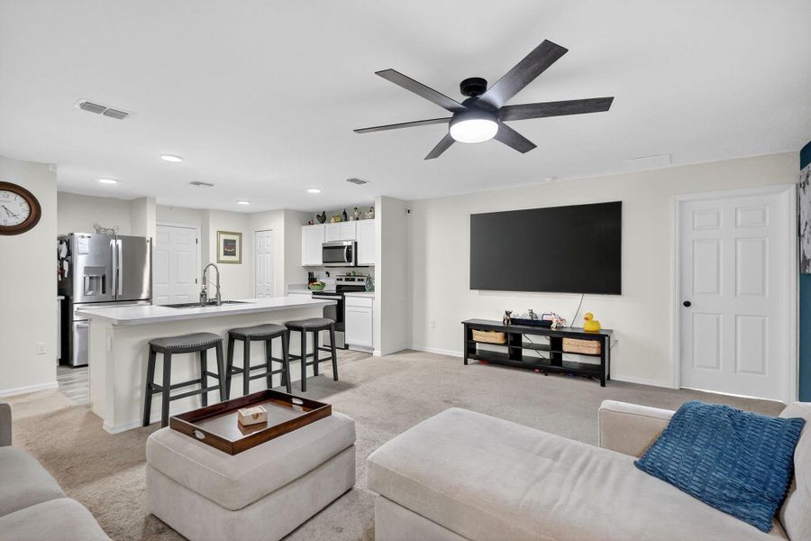 Furnished interior view inside a new home in , Port St. Lucie (Image 30).