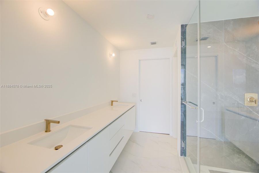 Furnished interior view inside a new home in , Miami (Image 9). Furnished interior view inside a new home in , Miami (Image 9).