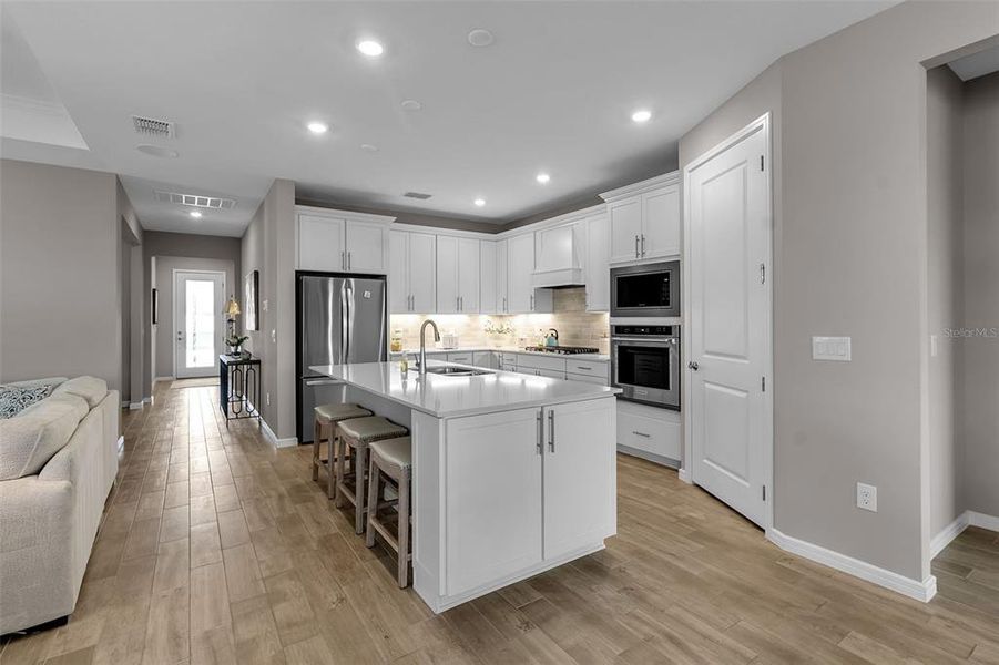 Furnished interior view inside a new home in , Parrish (Image 45).