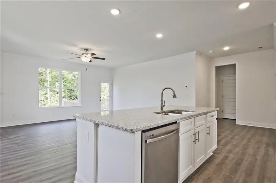 Furnished interior view inside a new home in Highland Park, Stonecrest (Image 6). Furnished interior view inside a new home in Highland Park, Stonecrest (Image 6).