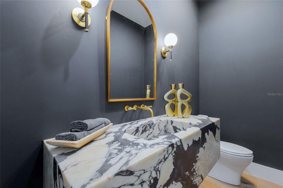 Close-up of interior finishes inside a home in , Sarasota (Image 21).