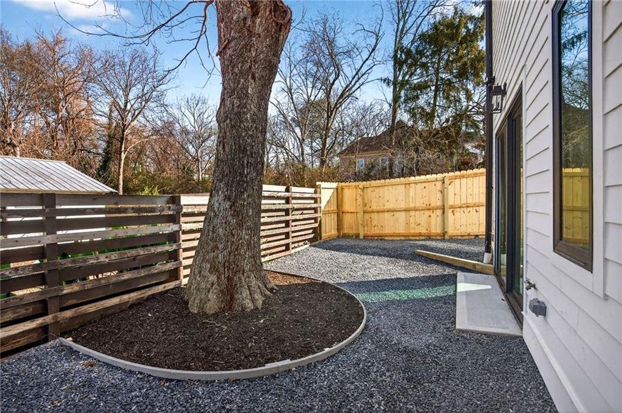 Exterior details and patio area of a home in , Atlanta (Image 31).