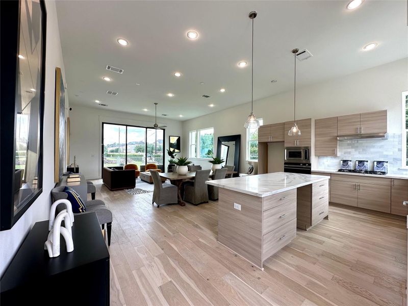 Furnished interior view inside a new home in Avondale, Houston (Image 6). Furnished interior view inside a new home in Avondale, Houston (Image 6).