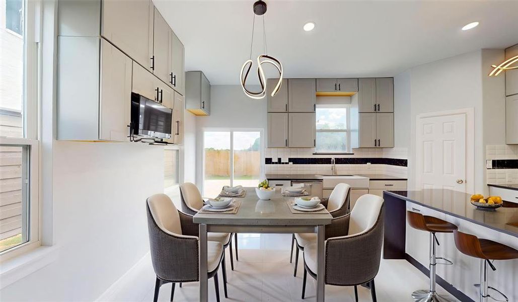 Furnished interior view inside a new home in , Balch Springs (Image 15).