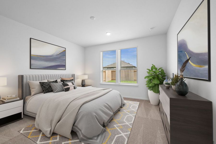 Virtually Staged Owner's Room