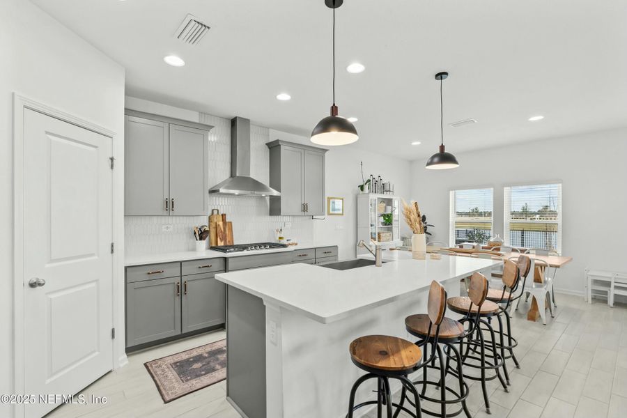 Furnished interior view inside a new home in Silver Landing at SilverLeaf, St. Augustine (Image 4).
