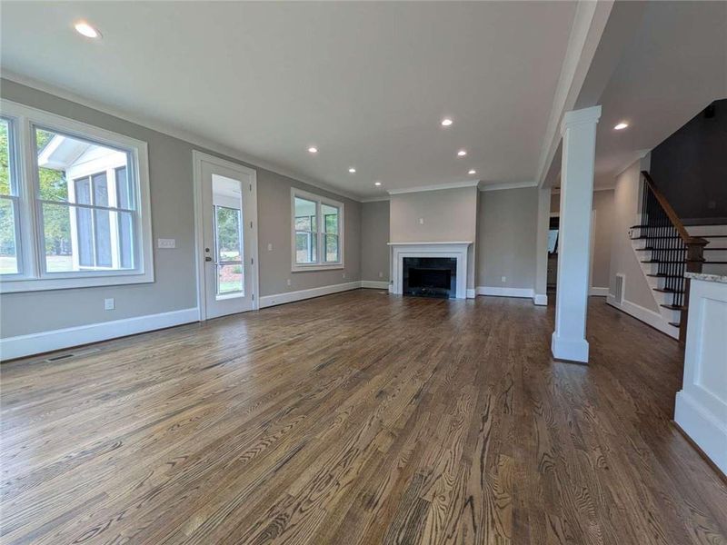 Spacious, unfurnished interior of a new home in , Covington (Image 25).