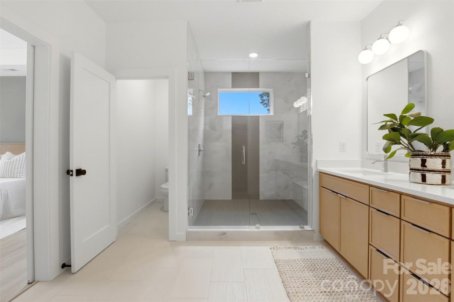 Furnished interior view inside a new home in , Charlotte (Image 27). Furnished interior view inside a new home in , Charlotte (Image 27).