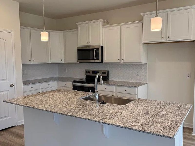 Furnished interior view inside a new home in Providence Station at Trolley Run, Aiken (Image 3).