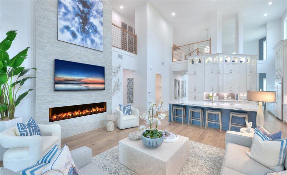 Furnished interior view inside a new home in Veranda Bay, Flagler Beach (Image 46).