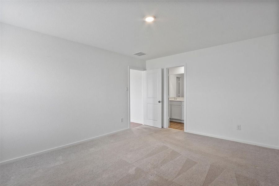 Spacious Primary Bedroom.