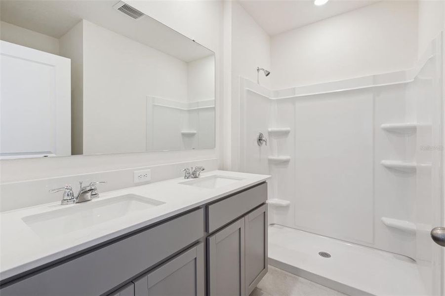 Furnished interior view inside a new home in , Haines City (Image 14).