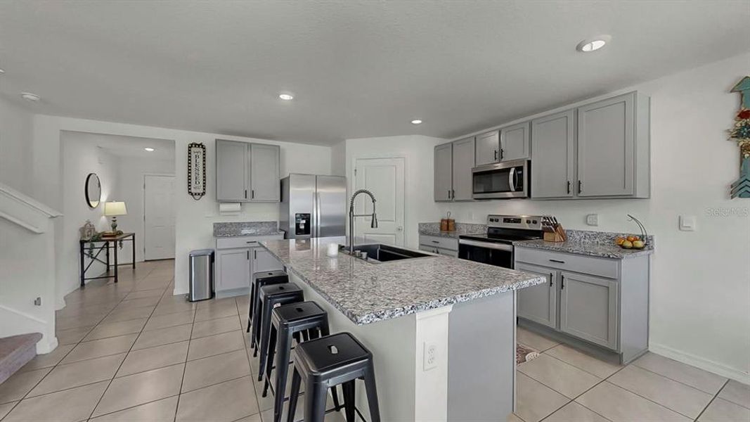 Furnished interior view inside a new home in Berry Bay, Wimauma (Image 13).