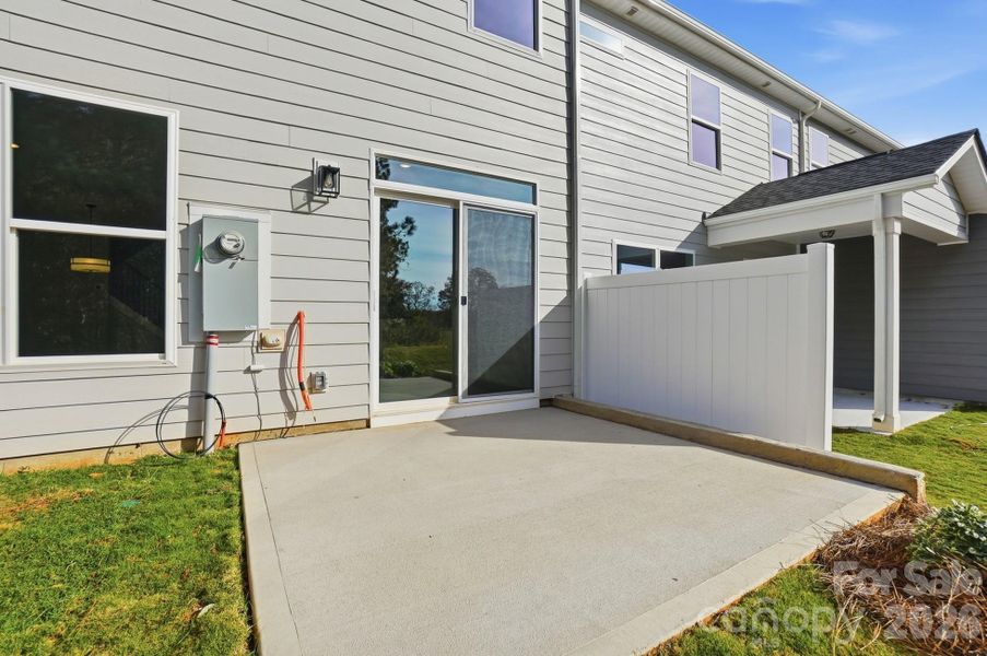 Exterior details and patio area of a home in , Waxhaw (Image 4).