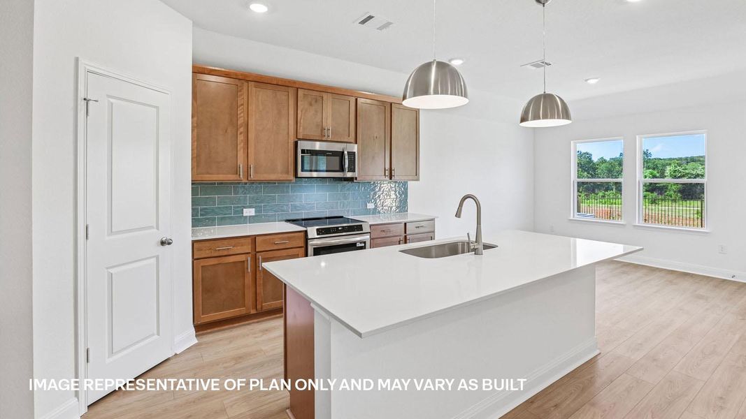 Furnished interior view inside a new home in Riverview, Georgetown (Image 3).