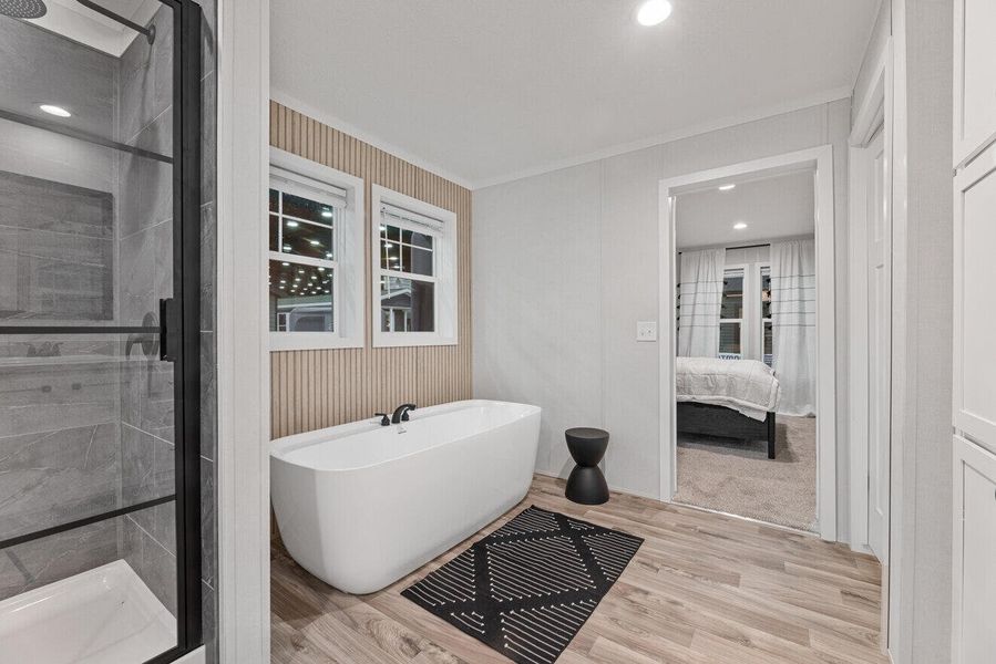 Furnished interior view inside a new home in , Pineville (Image 6).