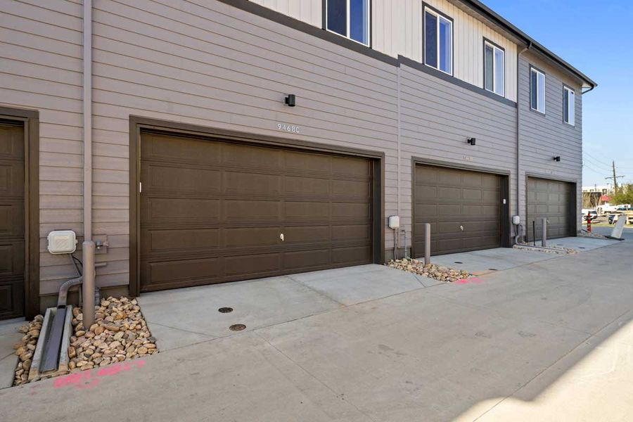 Exterior details and patio area of a home in Ralston Creek, Arvada (Image 5).