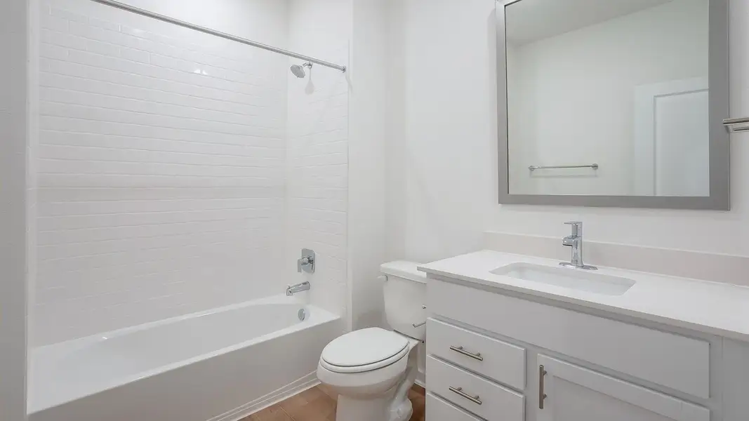 Furnished interior view inside a new home in Rosenbusch Ranch, Leander (Image 11). Furnished interior view inside a new home in Rosenbusch Ranch, Leander (Image 11).