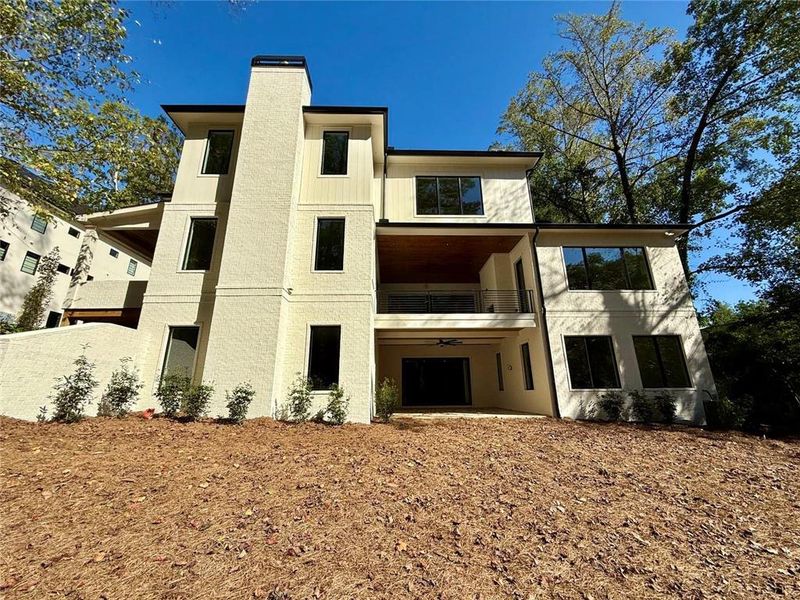 Exterior details and patio area of a home in , Sandy Springs (Image 34).