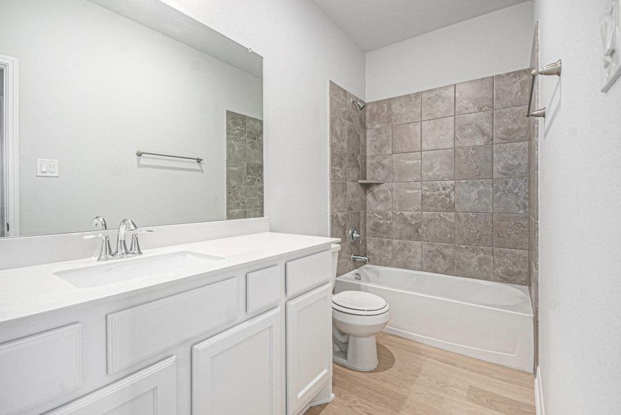 Furnished interior view inside a new home in , Bay City (Image 10).