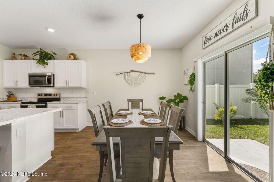 Furnished interior view inside a new home in Ravenswood Village, St. Augustine (Image 22).