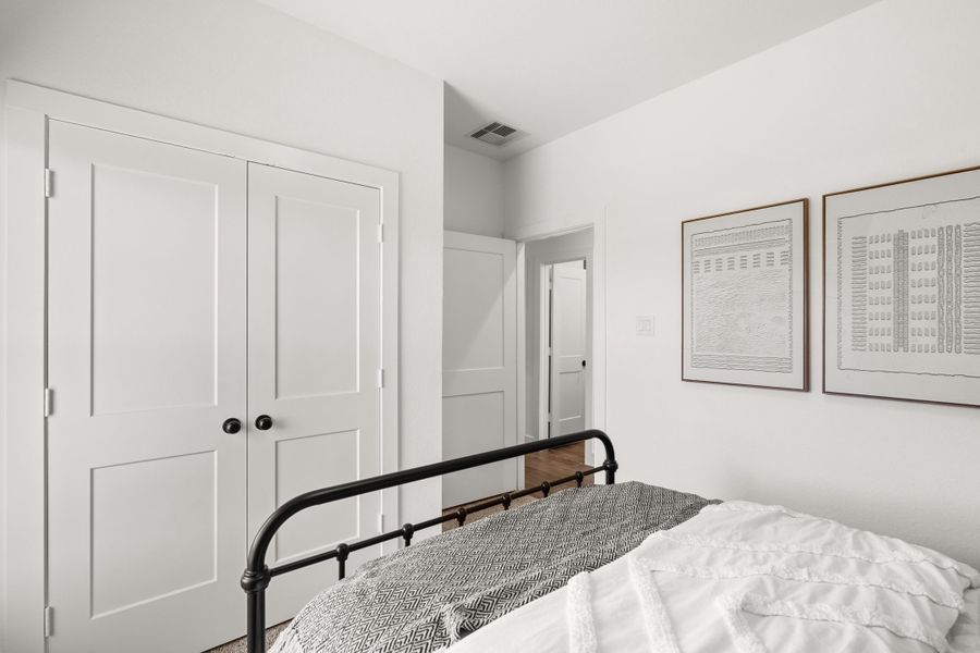 Furnished interior view inside a new home in Meridiana, Manvel (Image 18).