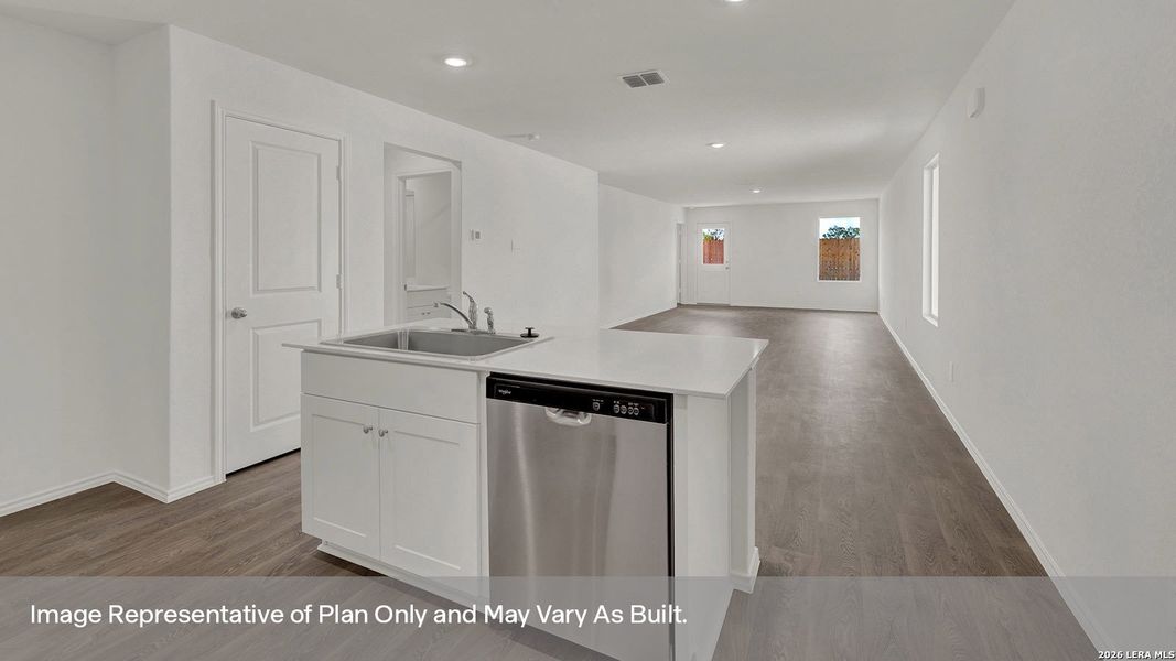 Furnished interior view inside a new home in Lantana, Lockhart (Image 10).