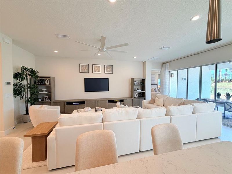 Furnished interior view inside a new home in Valencia Ridge, Wesley Chapel (Image 12).