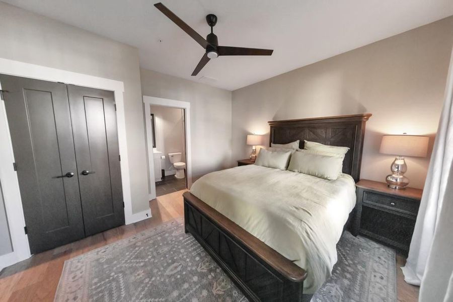 Furnished interior view inside a new home in , Woodstock (Image 20).