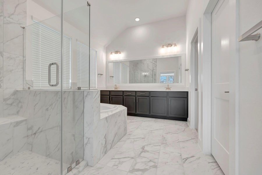 Furnished interior view inside a new home in The Oaks on 6th Street, Magnolia (Image 10).