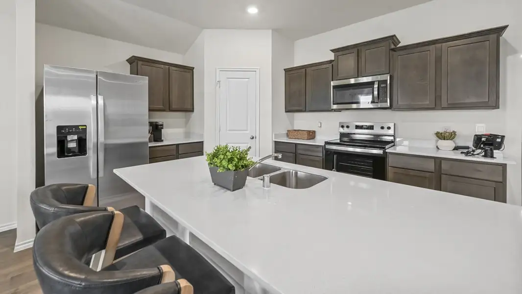 Furnished interior view inside a new home in Sanger Circle, Sanger (Image 3). Furnished interior view inside a new home in Sanger Circle, Sanger (Image 3).