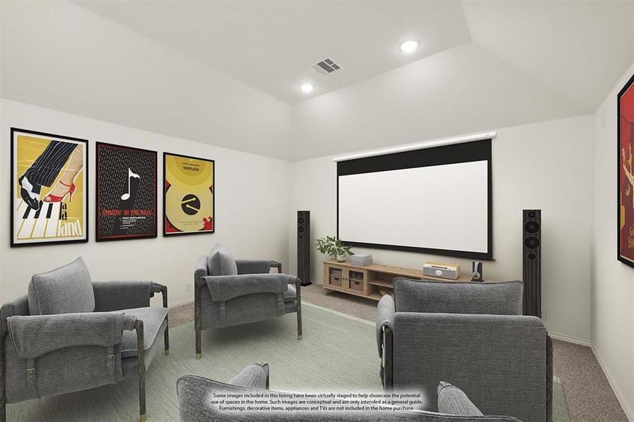 Furnished interior view inside a new home in Trees Farm, DeSoto (Image 17). Furnished interior view inside a new home in Trees Farm, DeSoto (Image 17).