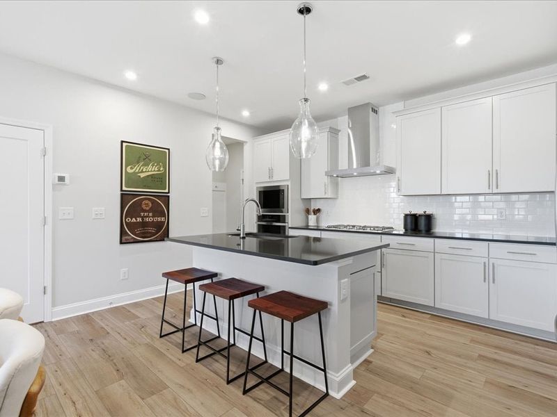 Furnished interior view inside a new home in Grahym at Southbridge, Fort Mill (Image 12).