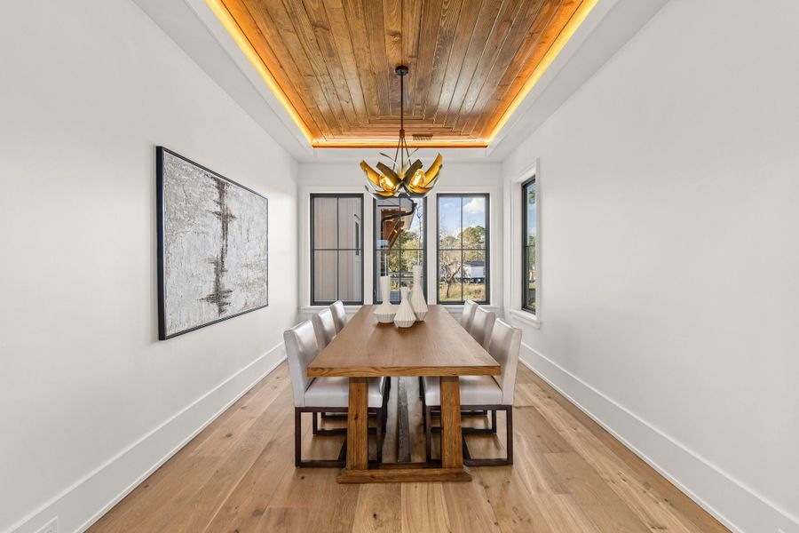 Furnished interior view inside a new home in , Charleston (Image 17).