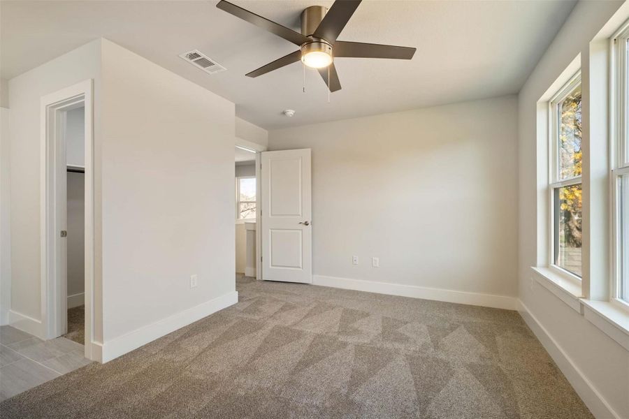 Bedroom #2 - Additional View, plus Walk-In Closet