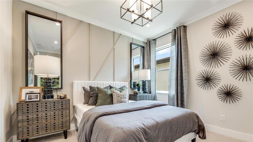Furnished interior view inside a new home in Cresswind DeLand, Deland (Image 16).