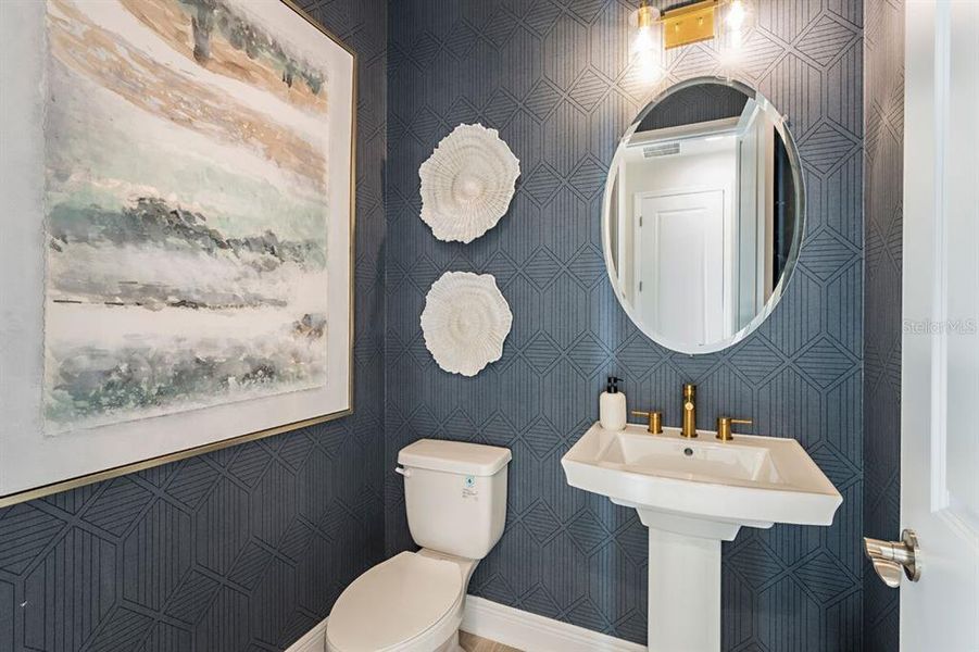 Furnished interior view inside a new home in Vistera of Venice, Nokomis (Image 12).