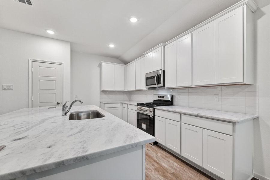 Furnished interior view inside a new home in Rollingbrook Estates, Baytown (Image 9).