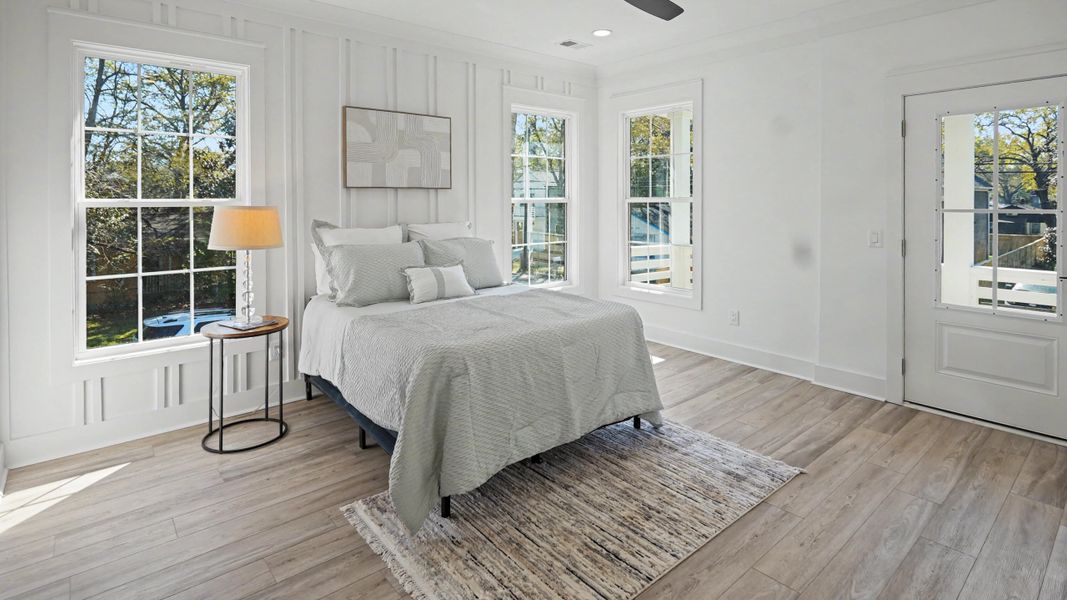 Furnished interior view inside a new home in , North Charleston (Image 7).