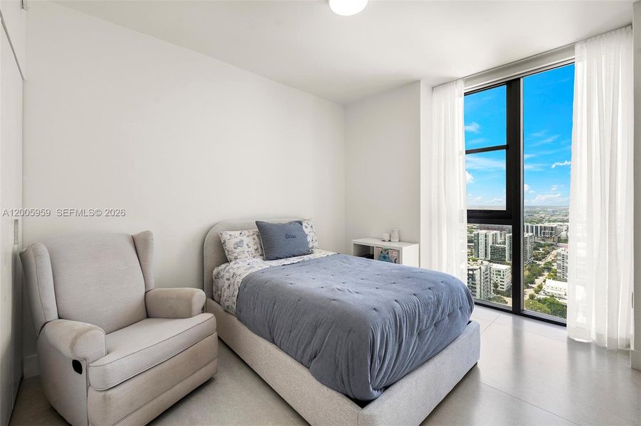 Furnished interior view inside a new home in , Miami (Image 27).